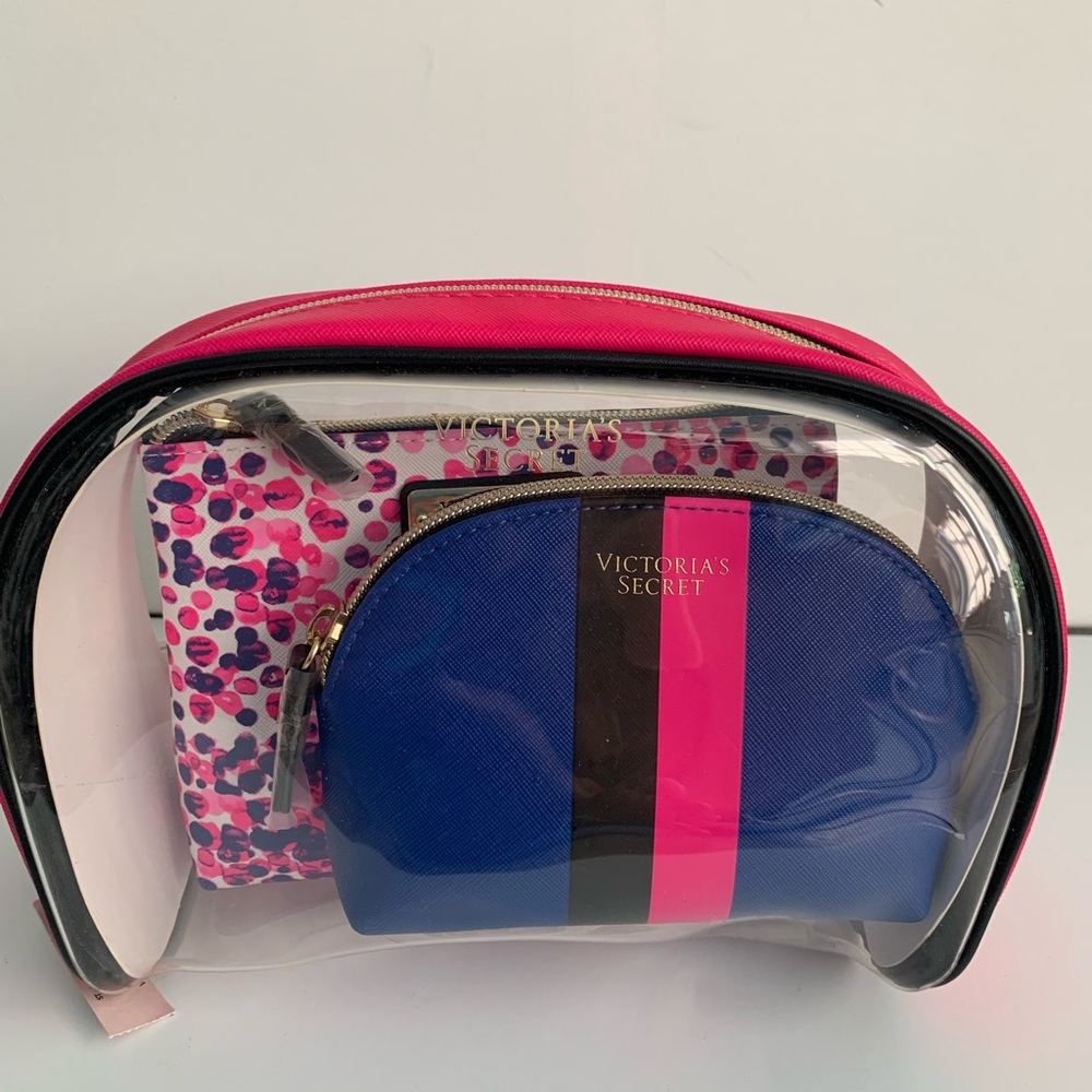 Victoria’s Secret cosmetic bag Makeup Bags Trio NWT